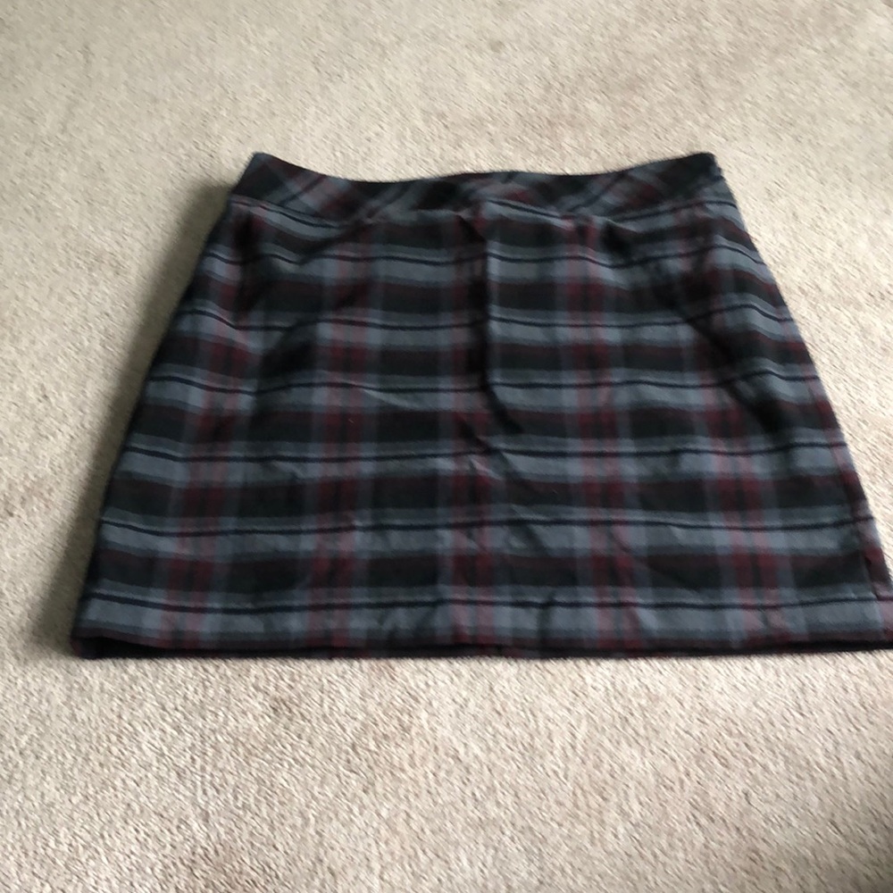 Plaid Loft skirt